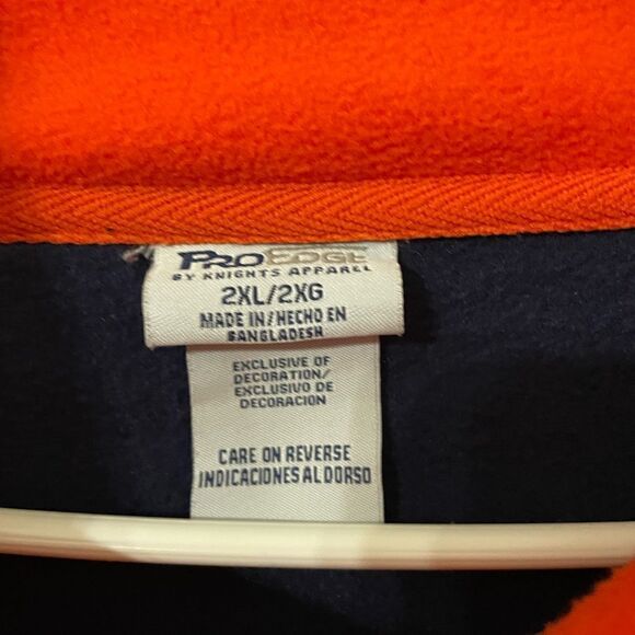 Auburn Tigers Pro Edge 1/4 zipper fleece pullover - Picture 2 of 4